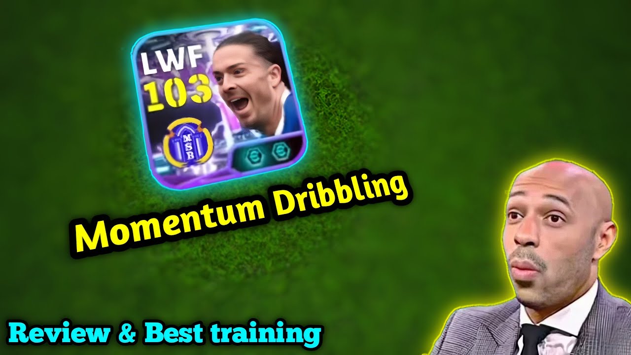 "Momentum Dribbling! 🥶 103 Show time Jack Grealish Review and best training - efootball gameplay"