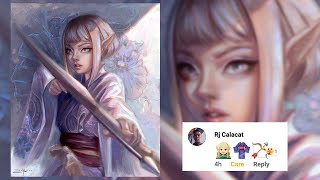 How I turn 3 emojis into character |  3 Emoji Challenge | SPEED PAINT screenshot 5