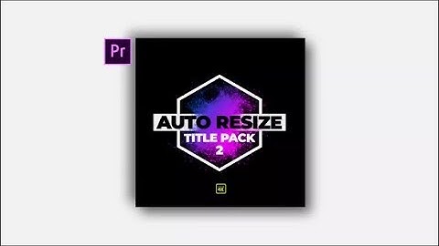 Videohive Auto Resize Modern Title Pack 2 » free after effects templates