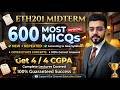 ETH201 Midterm 2026 | 600 Most Important MCQs (Repeated + New) | VU Latest Syllabus