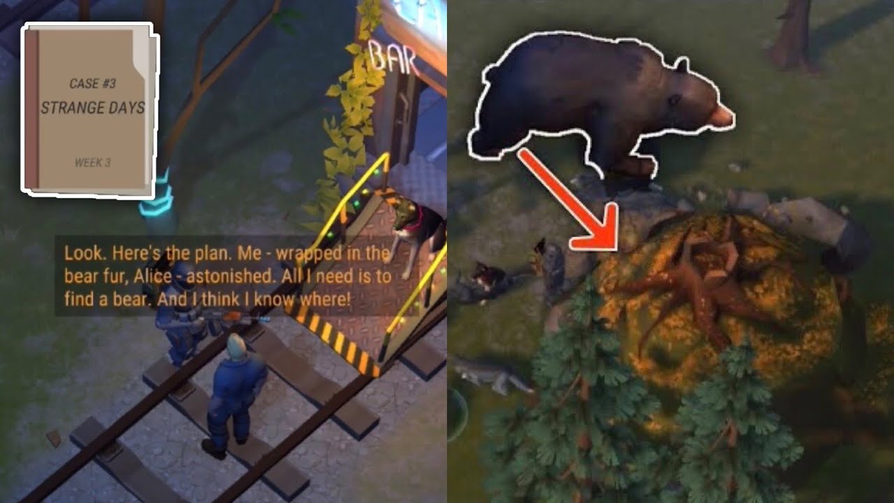 Case 3. Starnge Days - Week 3 - Clue 1 - (Bear’s Lair) Season 15 (Last Day On Earth) Survival