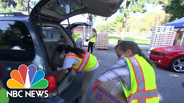 Americans Turning To Food Banks Amid Soaring Unemployment Rates | NBC News NOW
