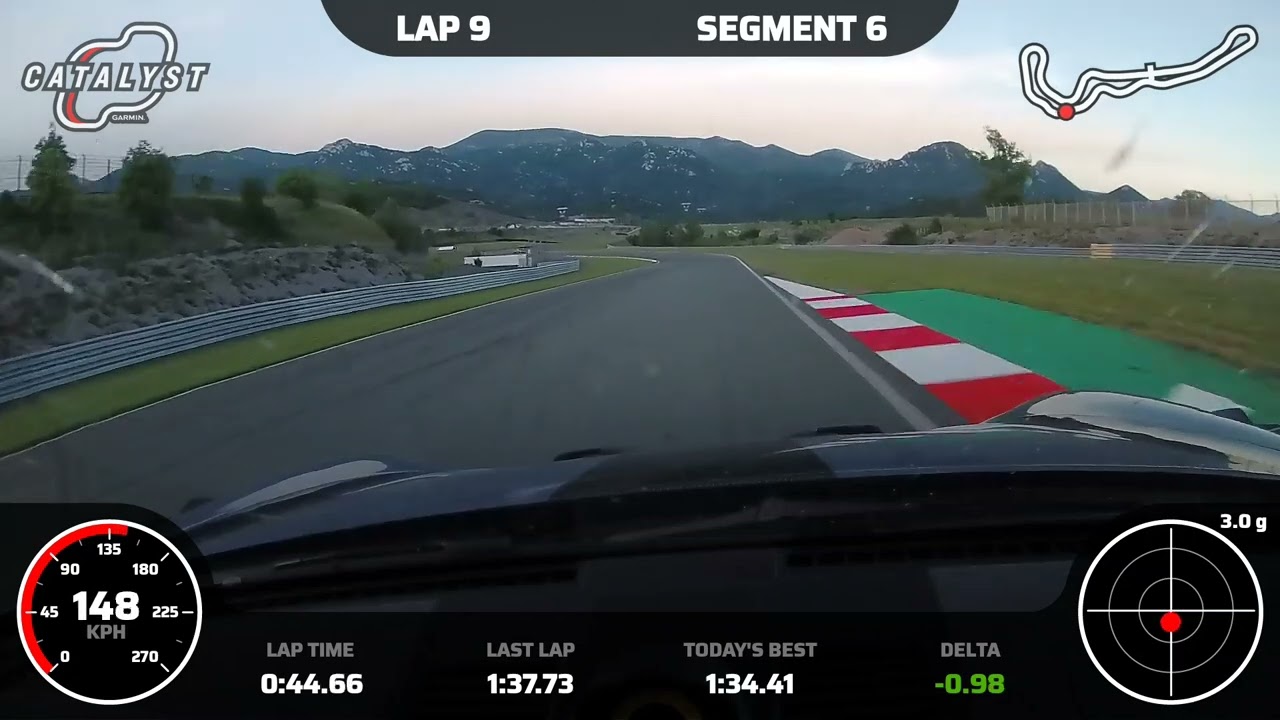 Onboard Porsche 911 GT3 RS 992 - Grobnik Track Day - 1:34.13