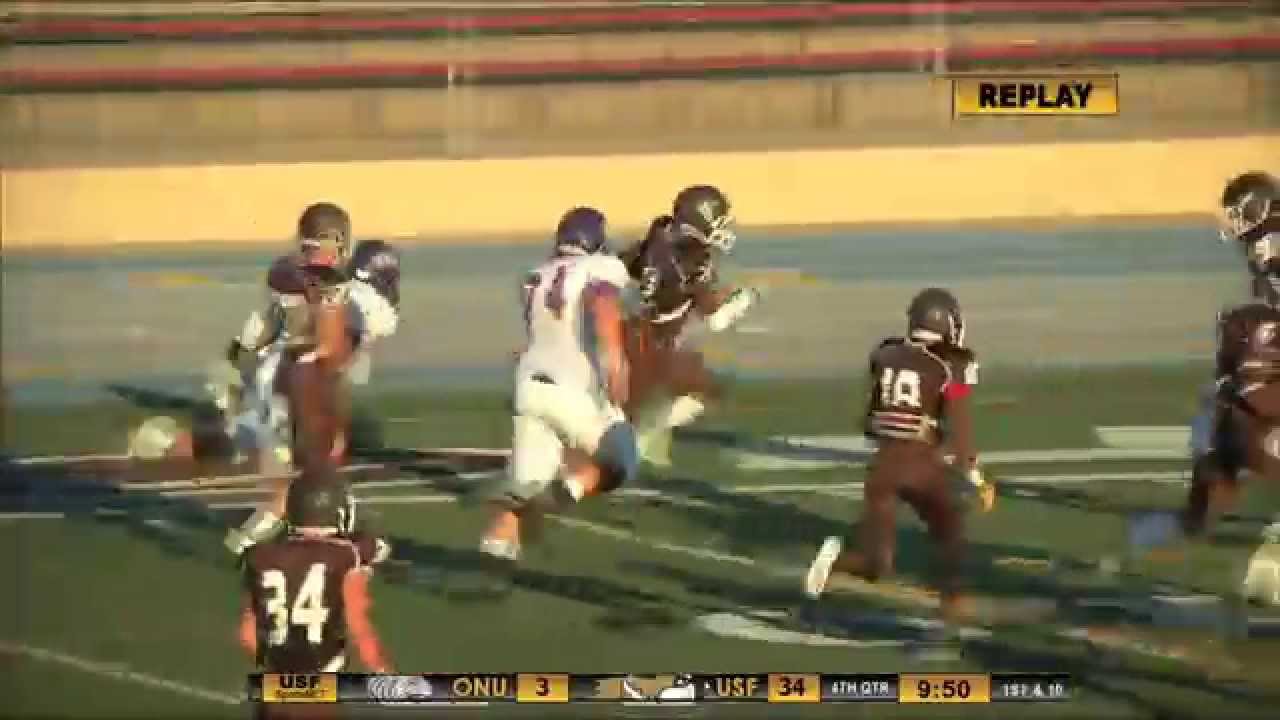 University Of St Francis USF Football Vs Olivet Nazarene University 