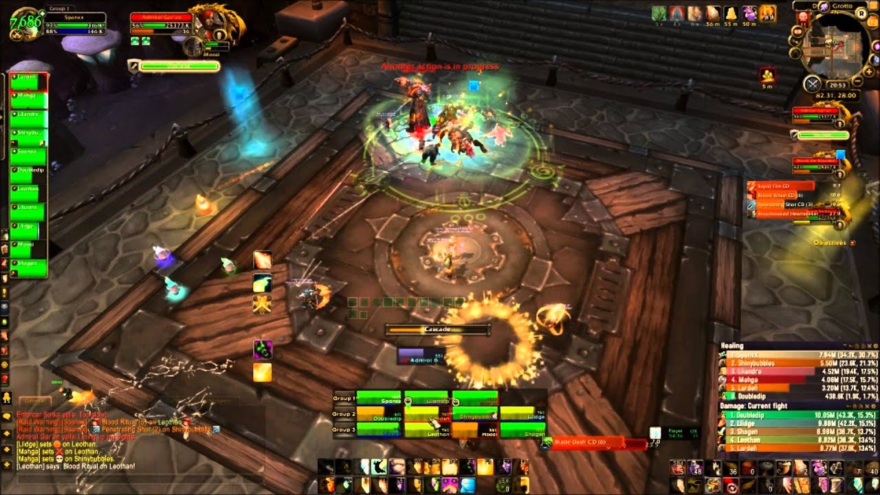 Heroic Iron Maidens Kill - He's Not Fat of Convert to Raid Sha Guild