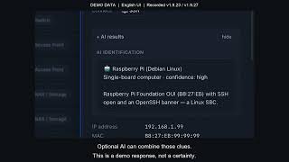 Full Unknown device on your network Read the clues in DeviceShelf (silent tutorial) Update