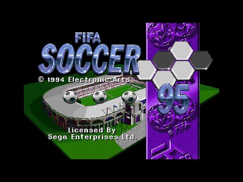 FIFA Soccer 95. [Mega Drive - Extended Play Productions, E.A.]. (1994). WORLD. WALES. EXPERT. 60Fps.