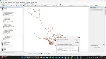 Generating or Creating Nodes with Feature Vertices to Points for Line Vector in ArcGIS