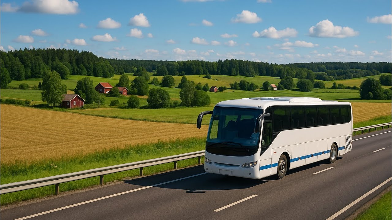 Stockholm to Nynashamn Beautiful Country Road 2025