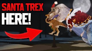 Jurassic Blocky Santa Trex Is Herechristmas Update