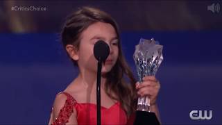 Seven-Year-Old Actress Brooklynn Prince wins CCA 2018