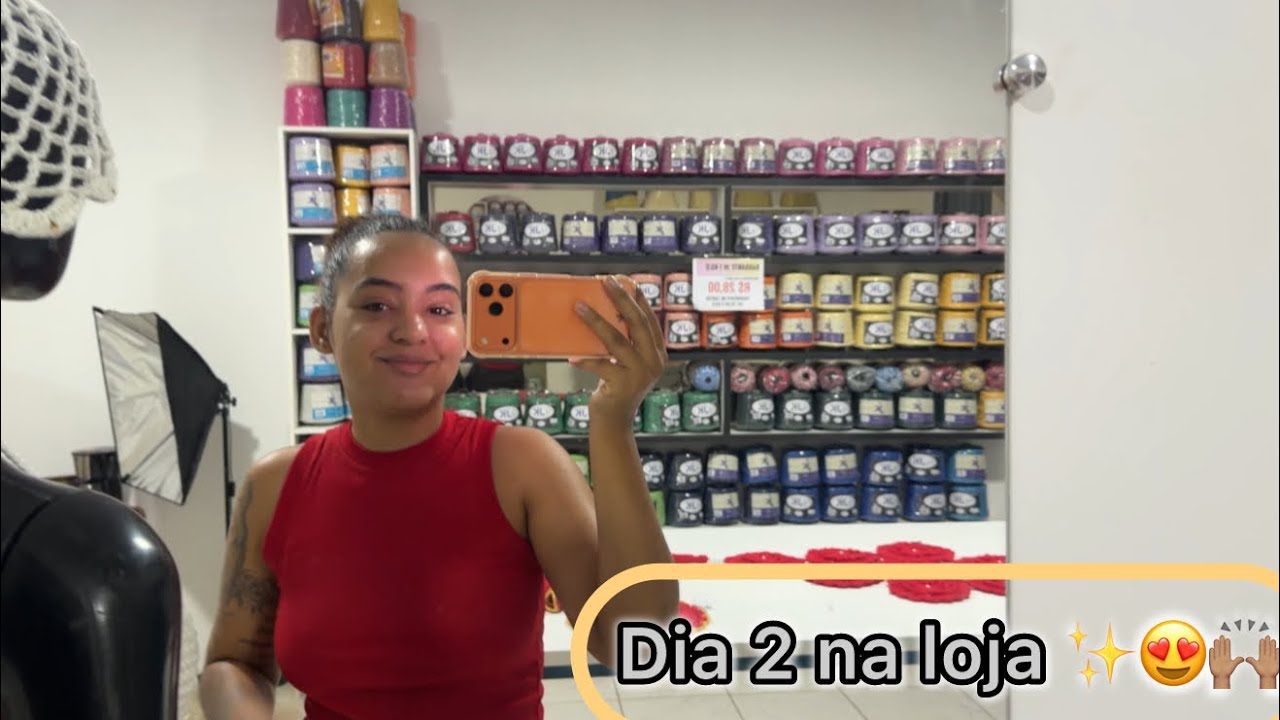 Hoje foi dia de aula , peças finalizadas e atendimento na loja ✅😍