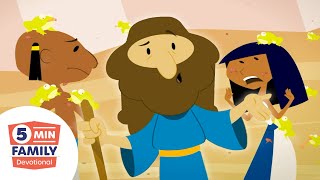 The 10 Plagues of Egypt - 5 Minute Family Devotional | Bible Stories for Kids