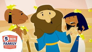 The 10 Plagues Of Egypt - 5 Minute Family Devotional Bible Stories For Kids