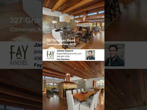 327 Granger Road, Cameron, MT home video tour