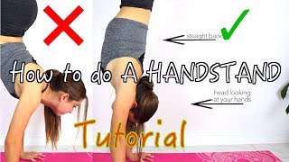 how to do a handstand