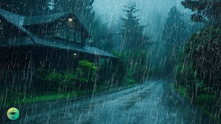 All you need to FALL ASLEEP - Torrential Rain & Thunder Reverberated on Foggy Murky Forest at Night by Natureza Relaxante 11,529 views 11 days ago 11 hours, 30 minutes