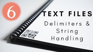 Delphi - Text Files Lesson 6 Delimiters & String Handling