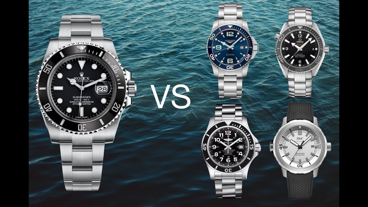 tag heuer aquaracer vs rolex submariner