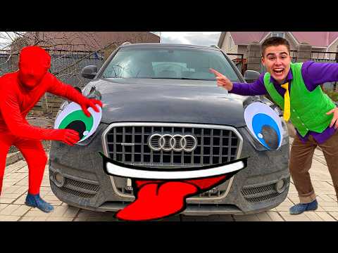 Funny Video 2026 - Police And Fireman SurpriseFamily With Giant Motorcycle Gift Box