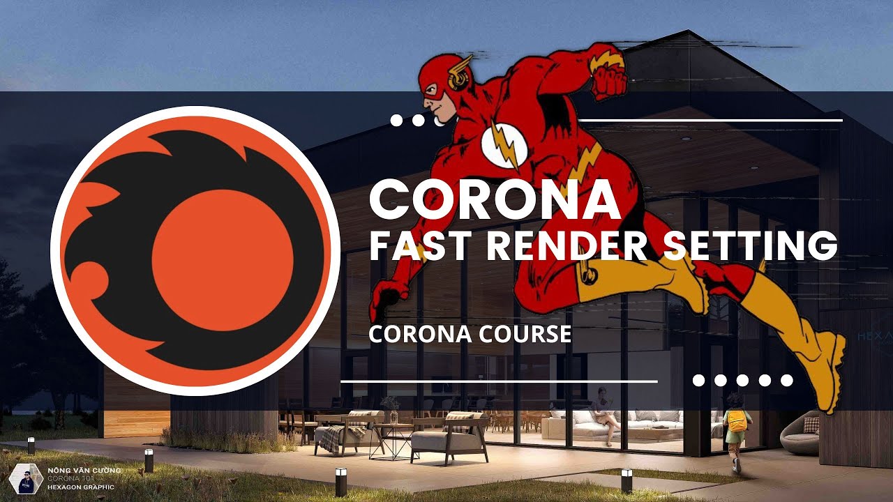 Fast setting Corona Render - YouTube