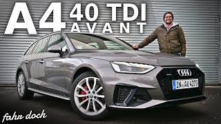 Ich finde den SEXY! AUDI A4 40 TDI AVANT SLINE QUATTRO 2019 | Review und Fahrbericht | Fahr doch