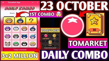 tomarket airdrop combo 23 October tomarket daily mystery code today today