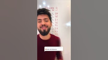 Tabuada do 9 #shorts
