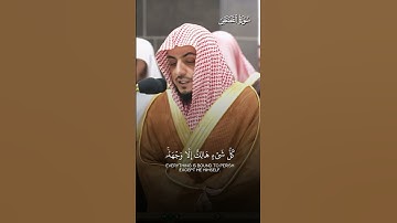 ما تيسر من سورة القصص | لفضيلة الشيخ د.#الوليد_الشمسان من تراويح #المسجد_الحرام