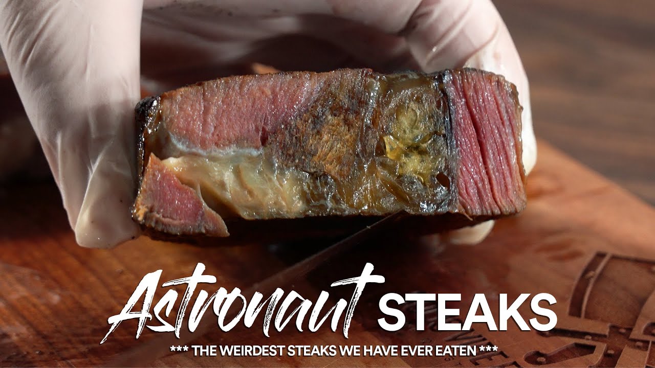 We tried Astronaut Steaks, So Insane | SpaceX Food?