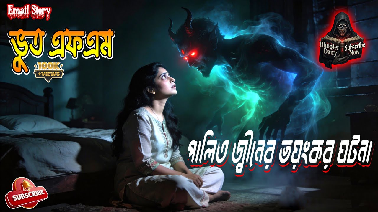 পালিত জ্বীন || ভুত এফএম ইমেইল কালেকশন || Bhoot Fm Email Story-2026