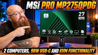 The Best 1440p Docking Monitor for Work & Play MSI PRO MP275QPDG