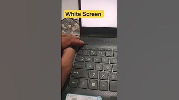 White Screen Problem in All Laptop How to Fix this Problem#macnitesh#virulshorts#2024#screen