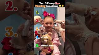 Top 5 Funny Ear Piercing Reactions 😂👂 #funny #top5 #piercing
