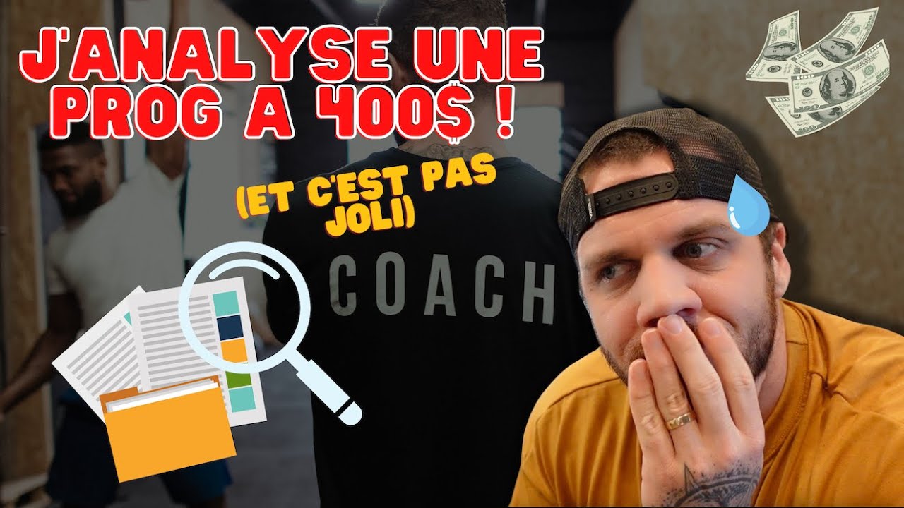 J'ANALYSE UNE PROG A 400 $ (et c'est pas joli)