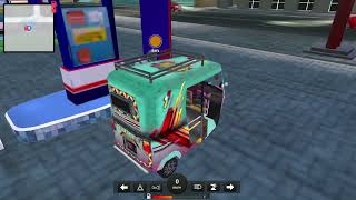 Modern Rickshaw Driving Games - Rickshaw Transporter Driving Simulator New City - Android Gameplay screenshot 3