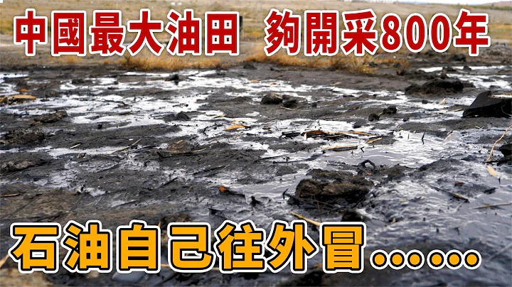 实拍中国最大油田，储量相当于三峡水库，够开采800年，石油自己往外冒【想落天外|新疆41】 - 天天要闻