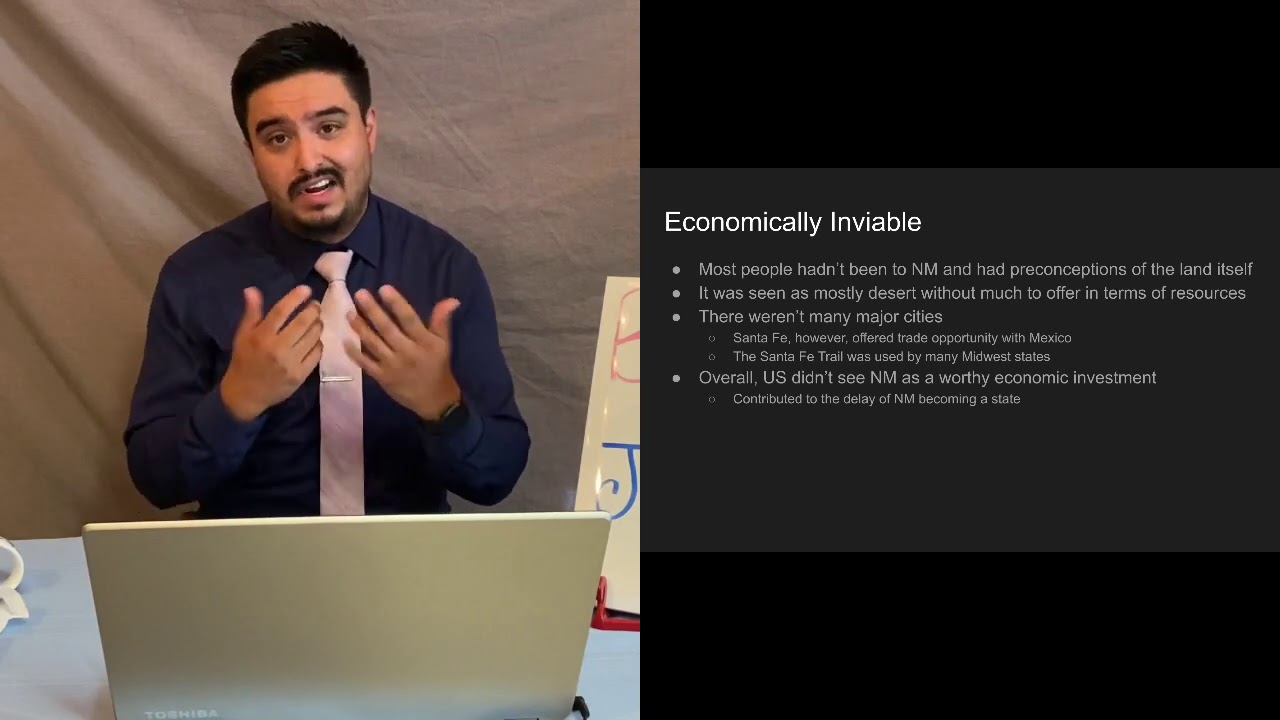 NM Struggle to Statehood - It's my teacher's video, unlisted.