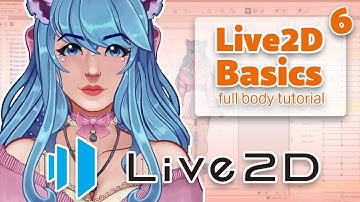 【 Live2D Cubism Tutorial 】How to Make a Full-body 2D VTuber Model | For Beginners (6/10)
