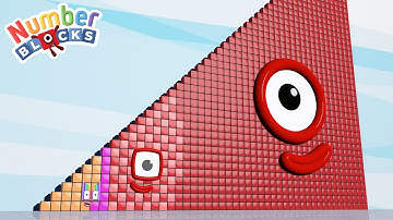 New Meta Numberblocks Pyramid Puzzle 1128 The Amazing HUGE Numberblocks Numbers Pattern