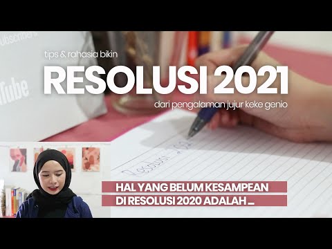 Video: Resolusi Dan Kanak-kanak Tahun Baru