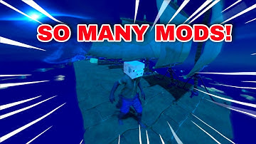 RAFT BUT I DOWNLOADED EVERY SINGLE MOD...