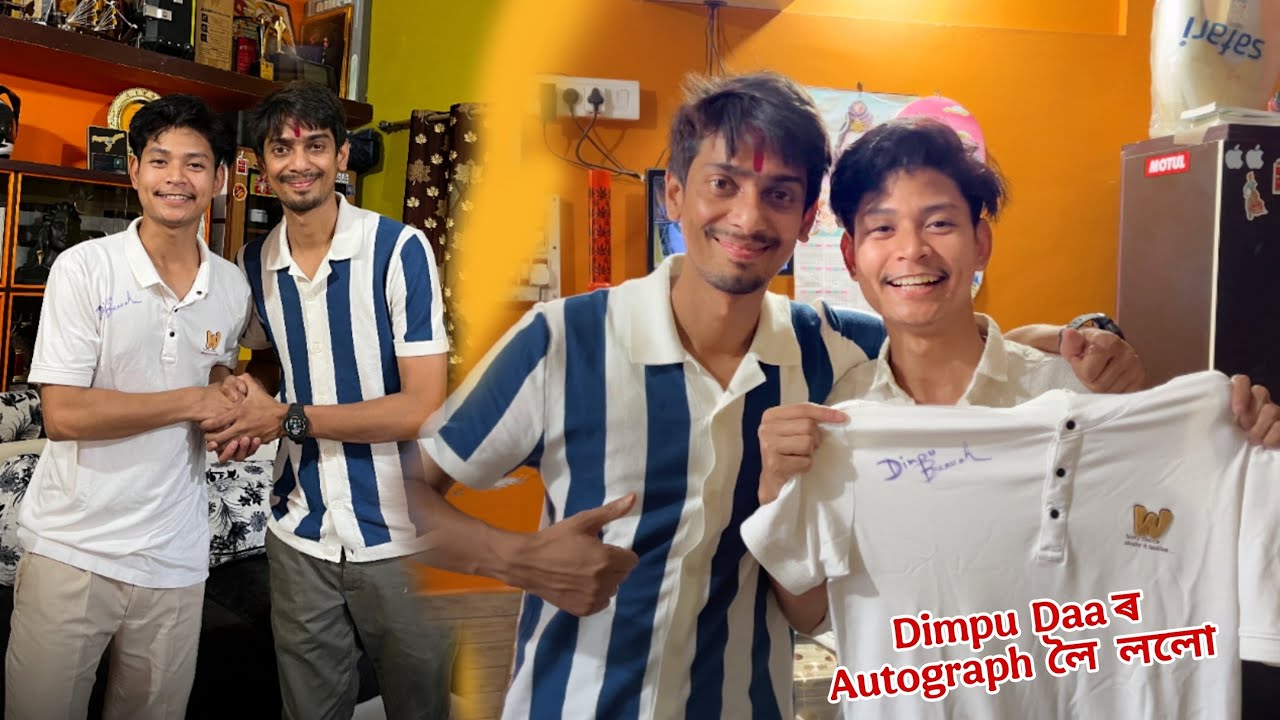 Finally Dimpu Daaক লগ পাই গলো ❤️