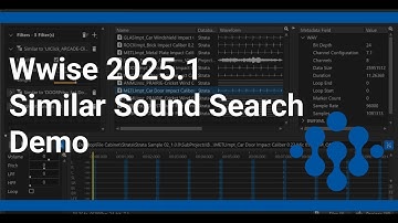 Wwise 2025.1: Similar Sound Search - Full Demo