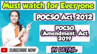 POCSO Act, 2012 Protection of Children from Sexual Offences (Amendment)Act, 2019  @InculcateLearning screenshot 5