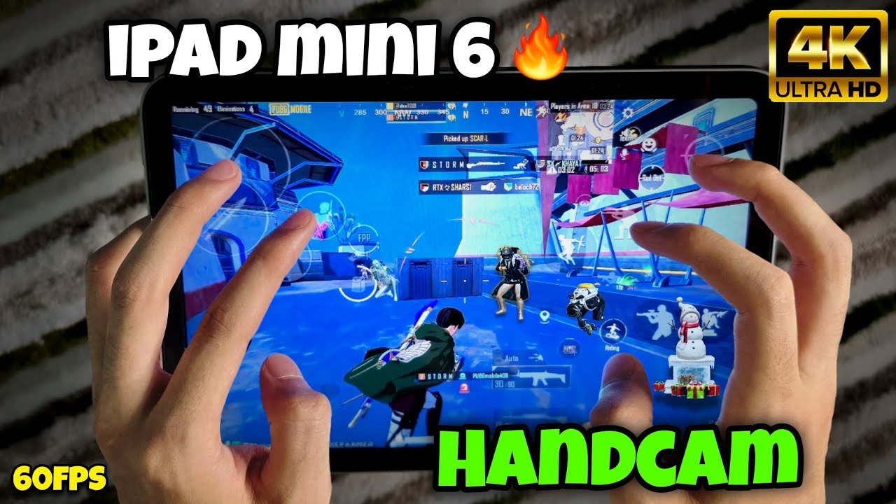 IPAD MINI 6 HANDCAM IN 2025 🔥 / New 3.9 Update Livik Gameplay 😍 ...