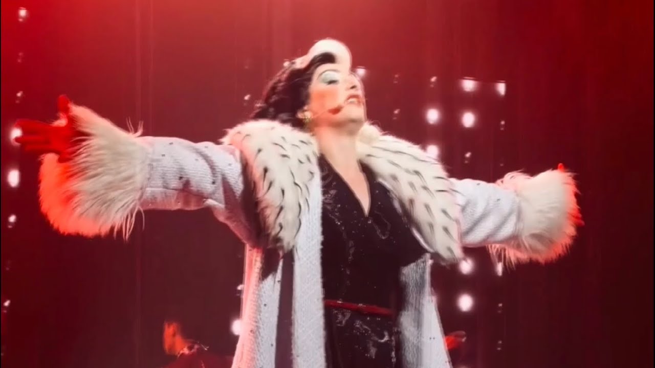 [4k]HongKong Disneyland香港迪士尼恶人大宅舞会House of De Vil-lains 2023-remix ready for it- Taylor swift