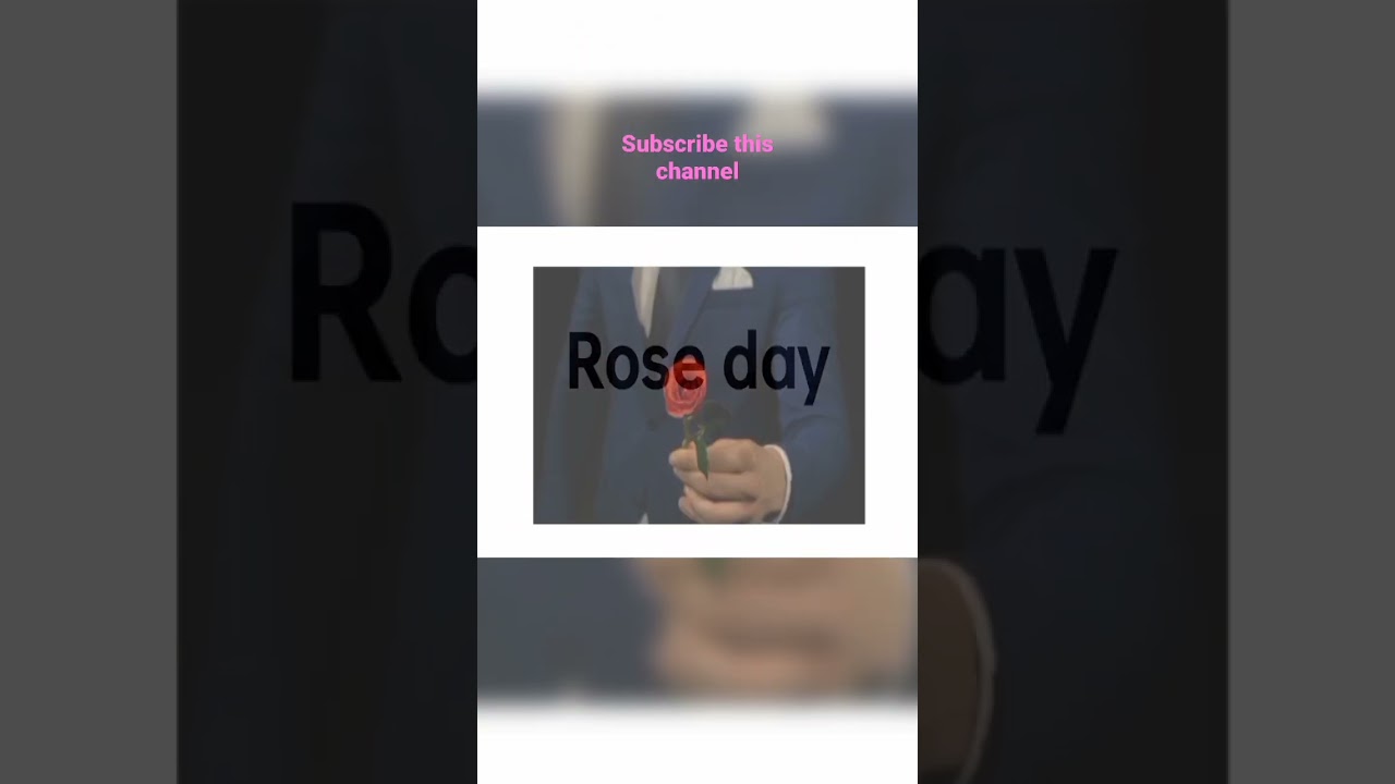 When rose day is celebrated?|rose day ka matlab|| 