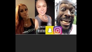 Famous WWE Snapchat Instagram ft Ronda Rousey, Becky Lynch, Kofi Kingston, Paige, Nia Jax n MORE Wealth