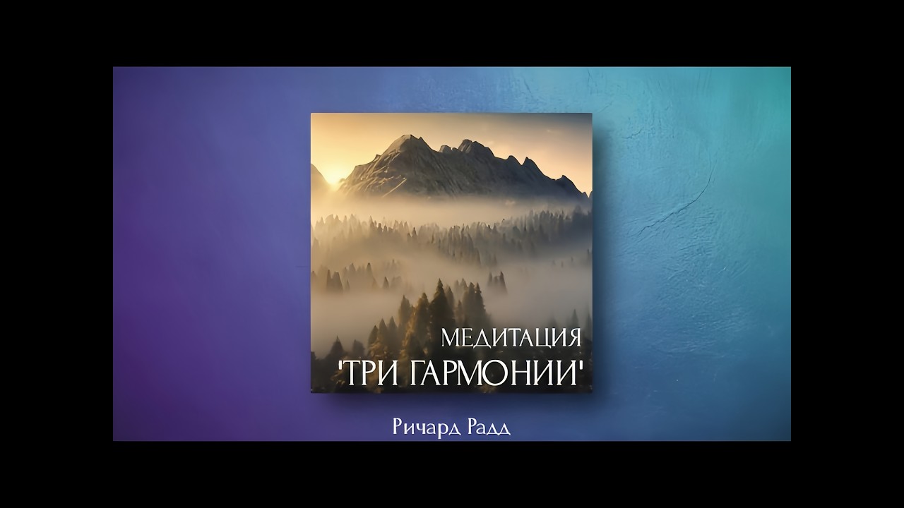 💎 Ричард Радд — Три Гармонии (Медитация) ✨